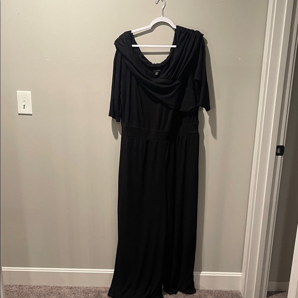 Lane Bryant Chic Black Jumpsuit